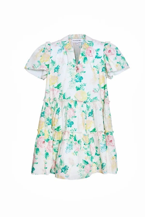 hunter bell green dress Green Trellis Faith Dress