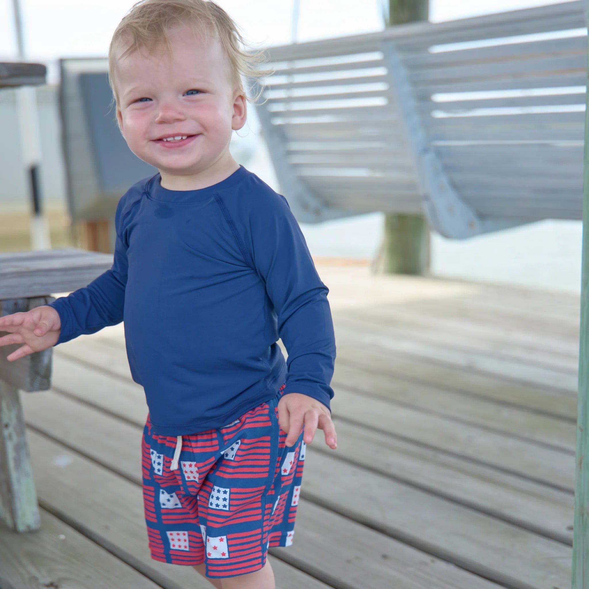 Pink Chicken's Blue Rooster Boys | La Luna Children's Boutique